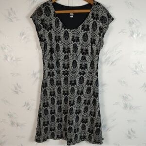 Merrell Select Wick Dress Womens Large Black Gray Short Sleeve